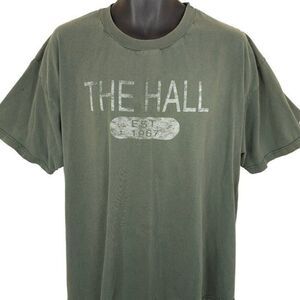 Vintage Green Bay Packers T Shirt Mens Szie 2XL Green 90s Hall Of Fame Champion